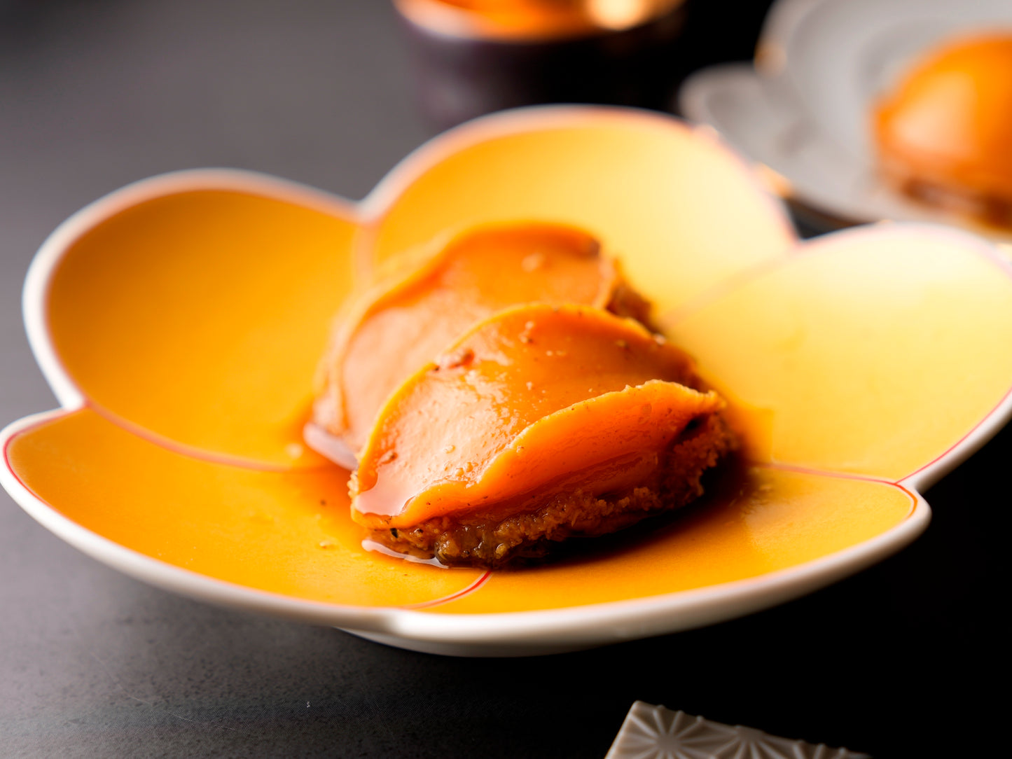 Kishu Abalone Iri-zake (sake simmered with pickled plum and sliced bonito)