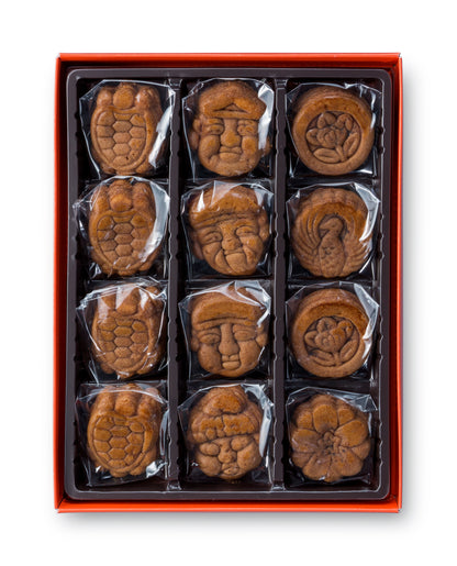 Edo style Tokyo specialty Ningyoyaki 12 pieces